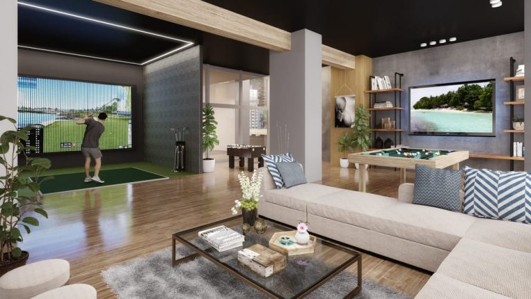 campo de golf y amenidades premium