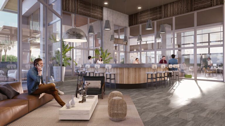 nuevo centro residencial de lujo