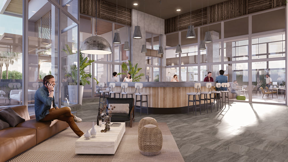 nuevo centro residencial de lujo